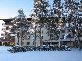 Отель Hotel Pirin Банско Двухместный номер с 1 кроватью или 2 отдельными кроватями (для 2 взрослых и 1 ребенка) - Полупансион и доступ в спа-центр-11